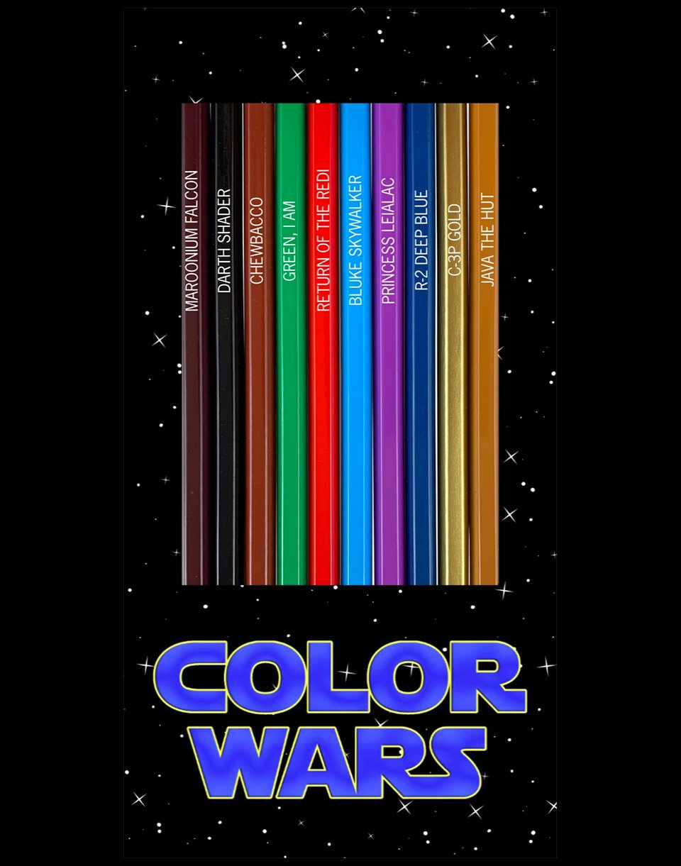 Color Wars Pencils
