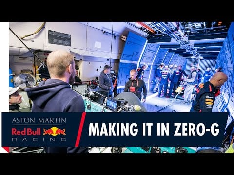 Performing an F1 Pit Zero Gravity