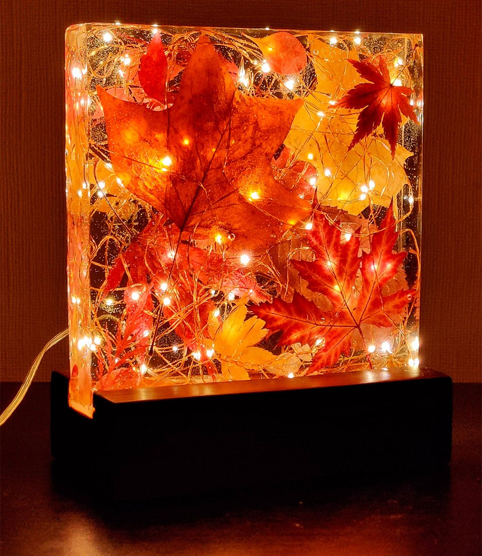 Resin Light Sculptures