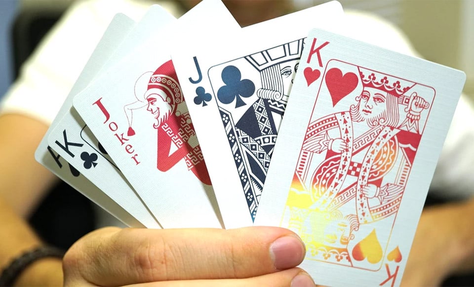 Thermochromic Playing Cards Change Color When You Touch Them