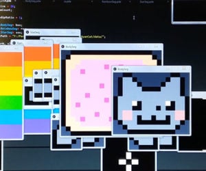 Windowed Nyan Cat