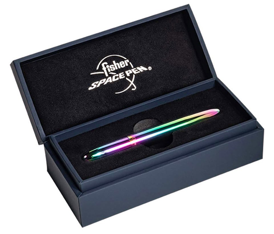 Rainbow Space Bullet Pen