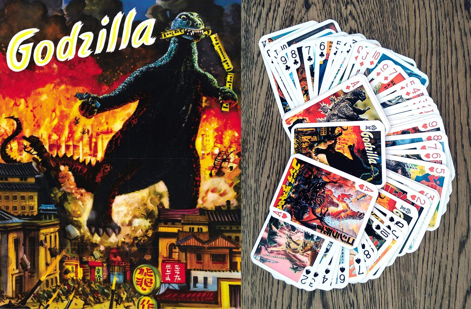 Godzilla Playing Cards