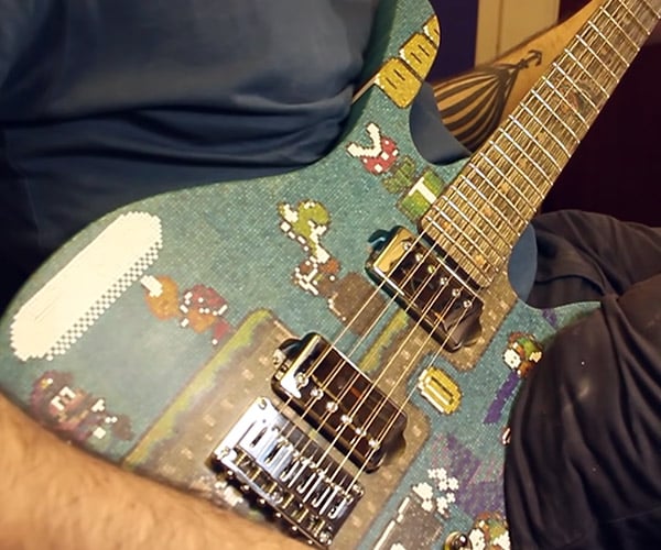 Super Mario Popsicle Guitar