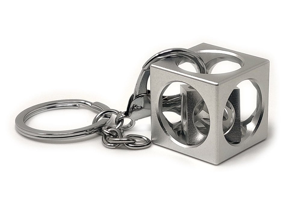 Aluminum Infinity Cube