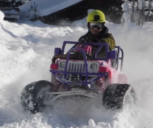 The Barbie Jeep Gets Upgraded