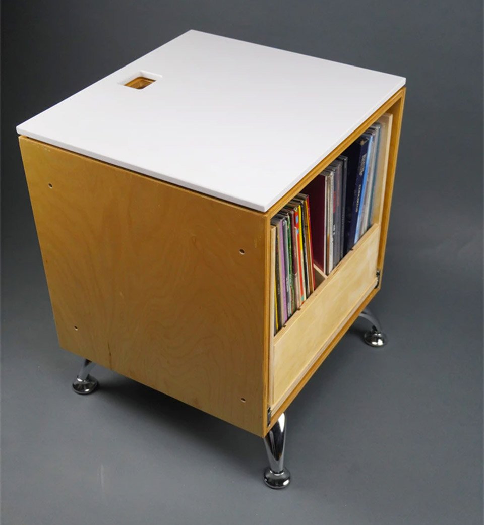 The Chelle Is a Great Way to Store and Organize all of Your Vinyl