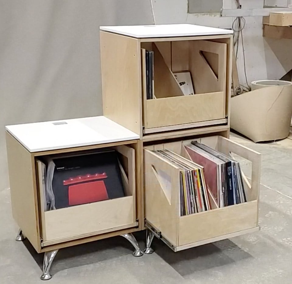 The Chelle Is a Great Way to Store and Organize all of Your Vinyl