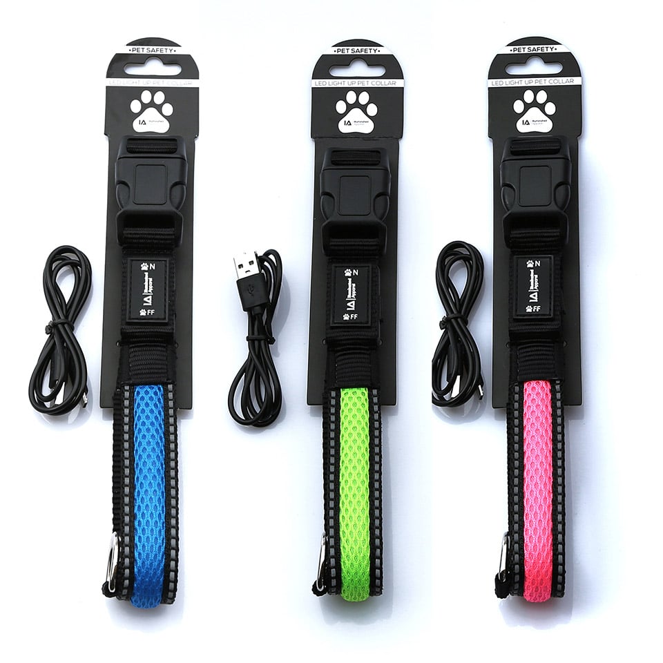 Illuminated Apparel Dog Collars
