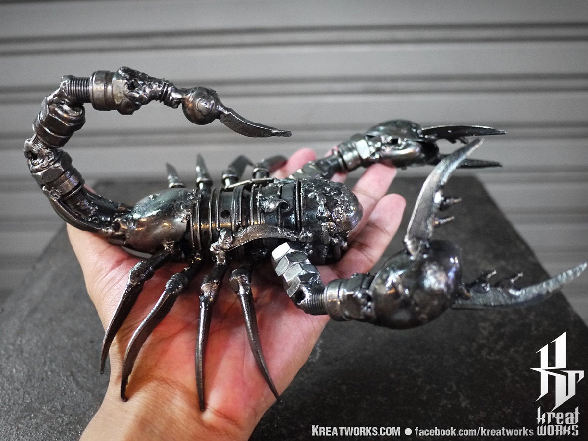 Giant Metal Scorpion