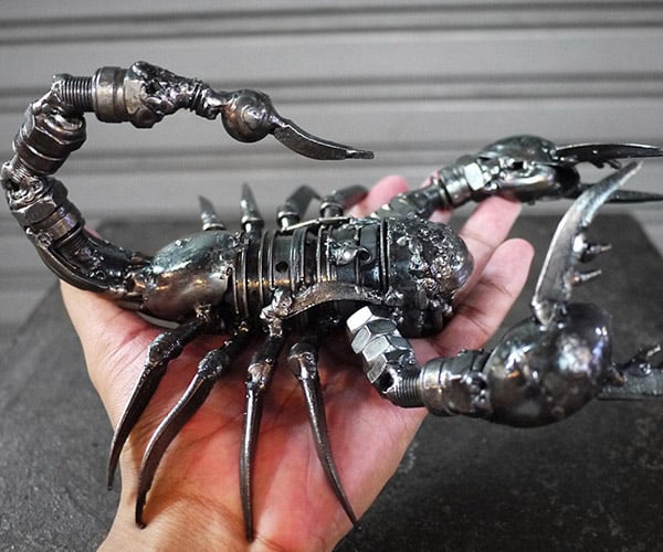 Giant Metal Scorpion
