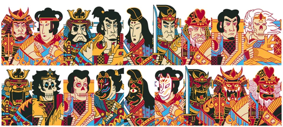 Musha & Goketsu Playing Cards