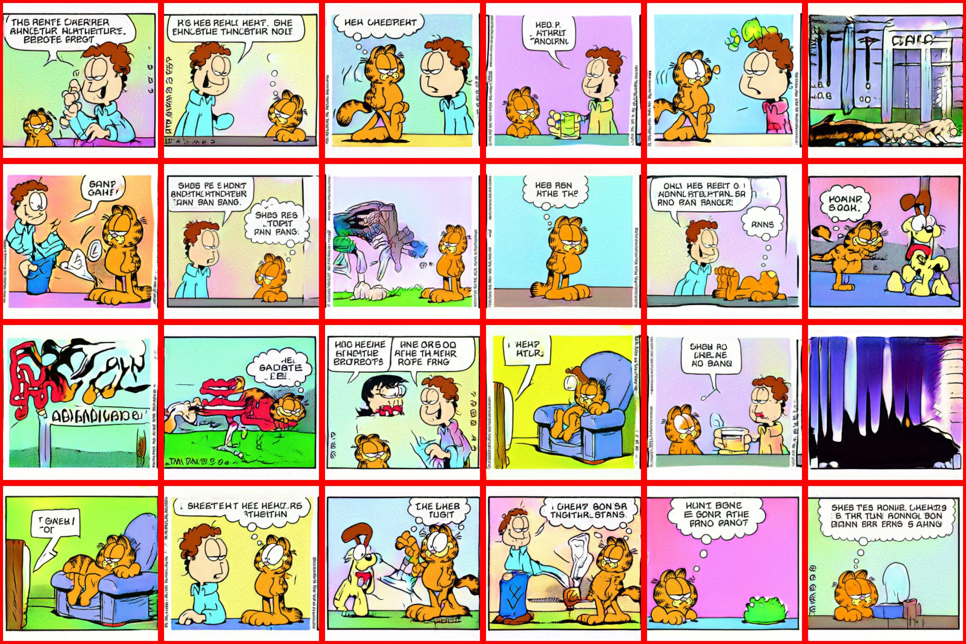 Garfield on Acid