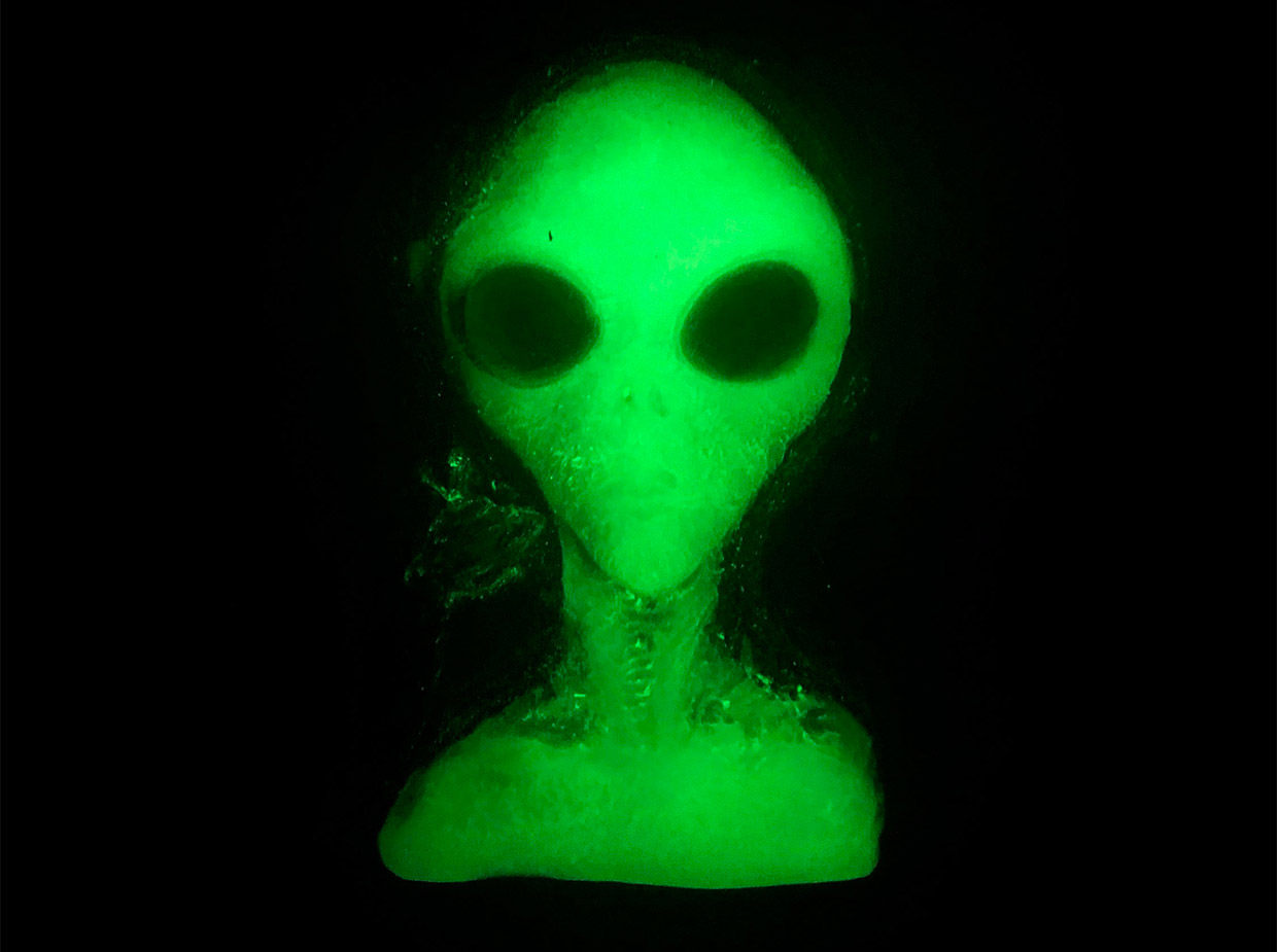 Glowing Alien Soaps
