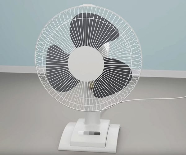 How an Oscillating Fan Works