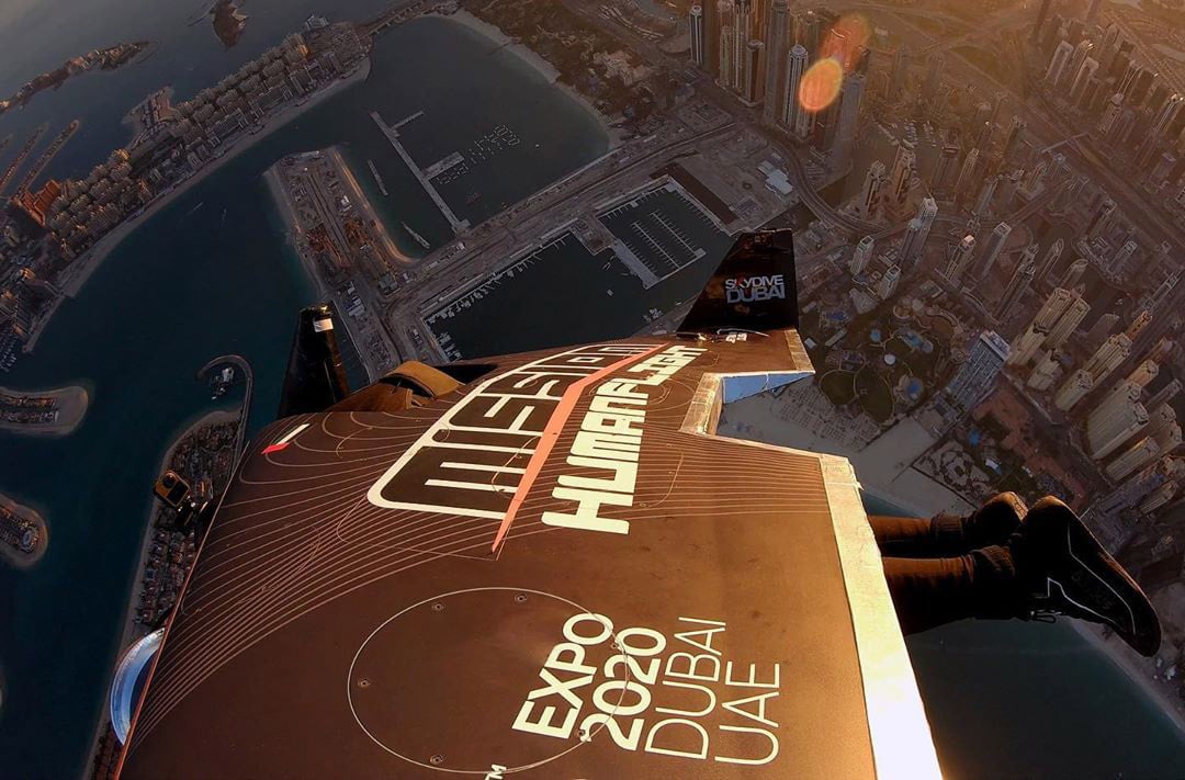 Watch two men fly over Dubai with jetpacks