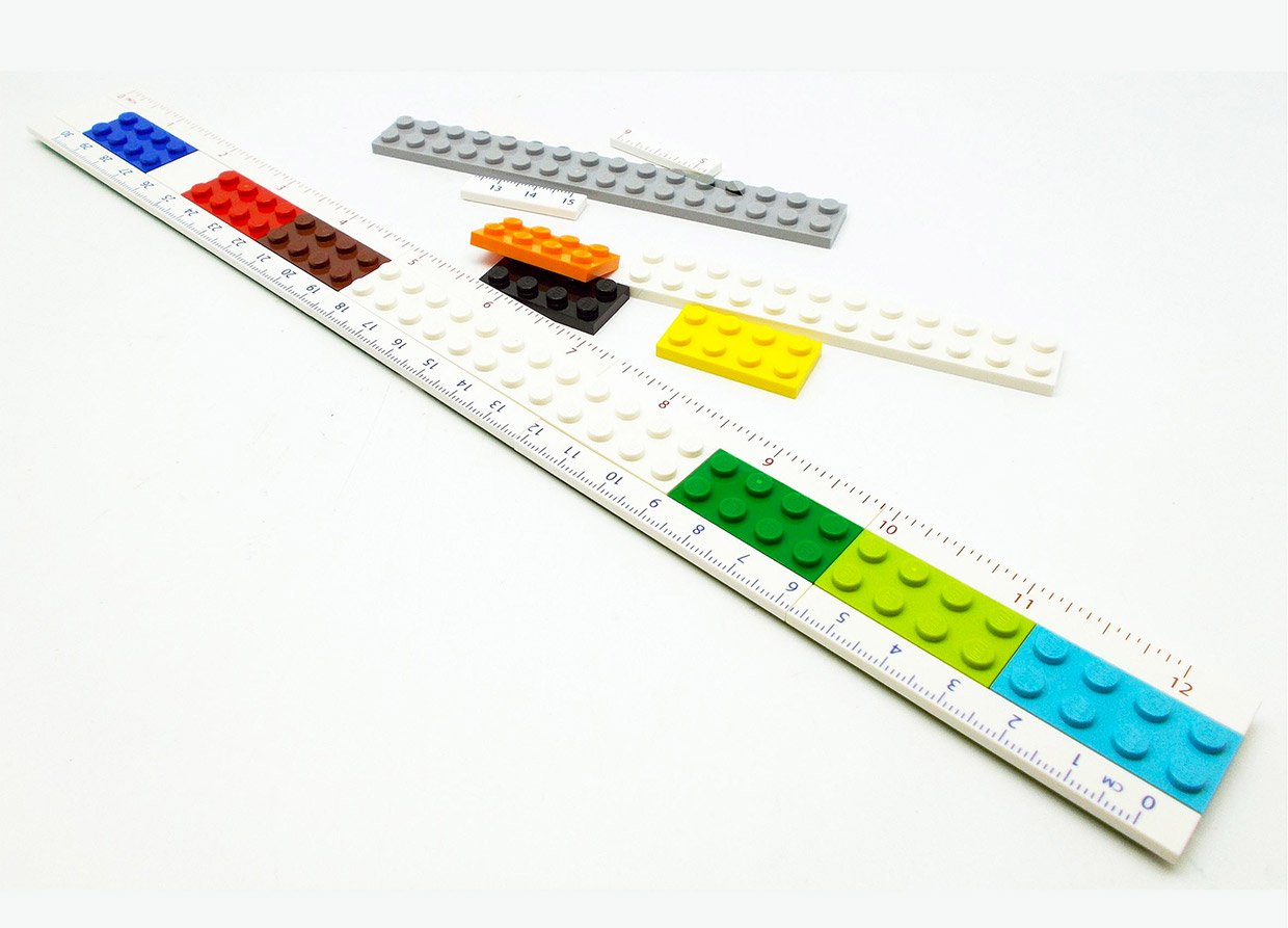 LEGO Buildable Ruler