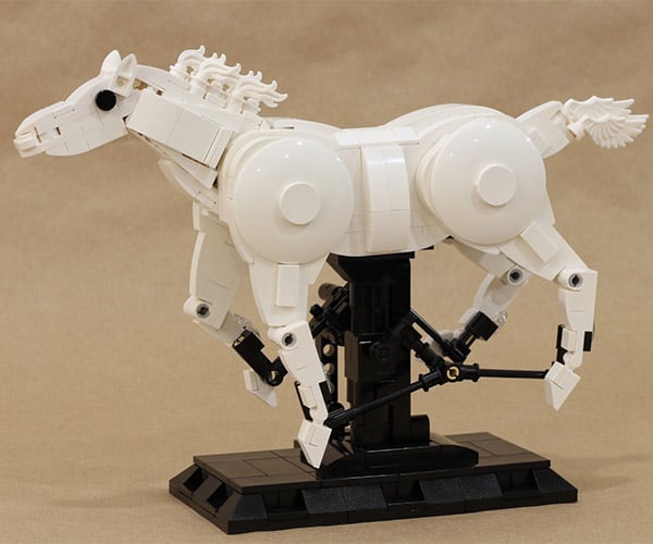 Galloping LEGO Horse