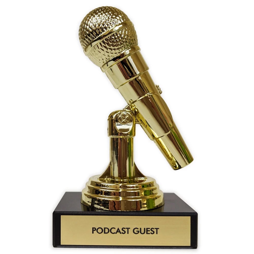 Podcast Guest Trophy