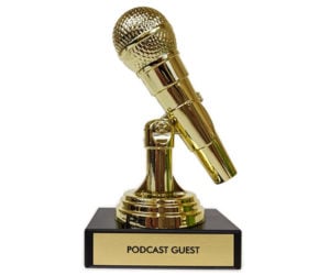 Podcast Guest Trophy