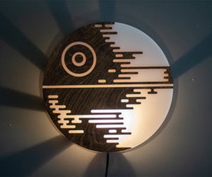 Death Star Wall Lamp
