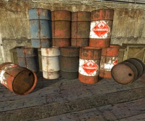 Explosive Barrels