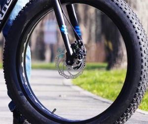 Invisible Bike Wheels
