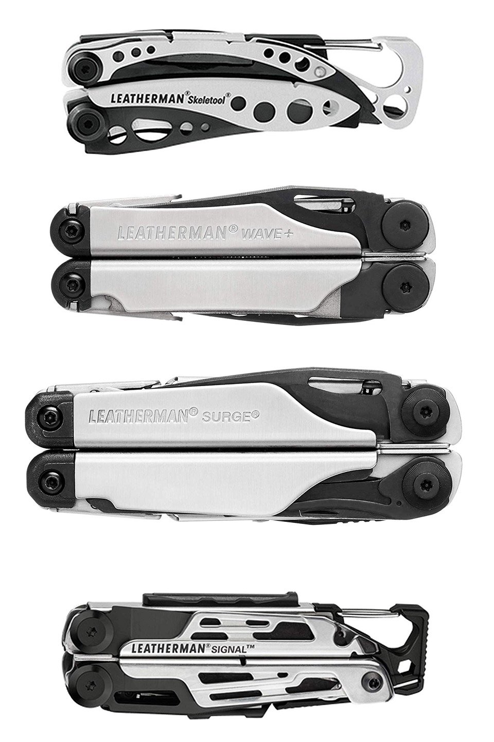 Leatherman Black and Silver