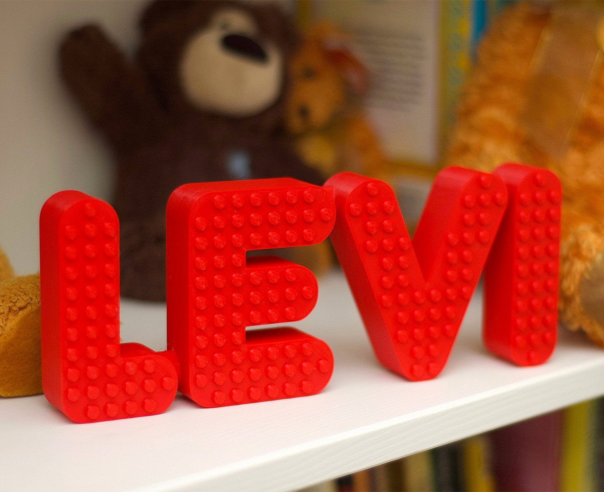 Personalized LEGO Name Signs