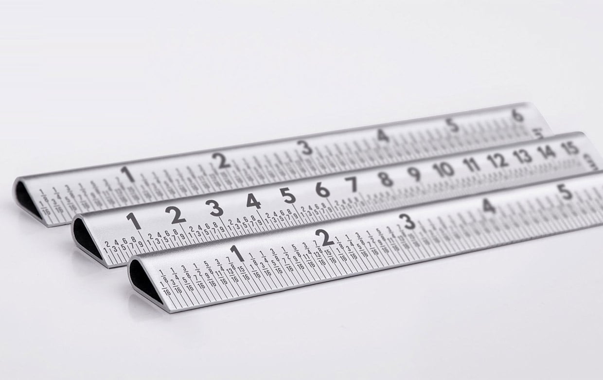 Ruler / High Class Plastic Ruler / Long (30cm) / Short (15cm)