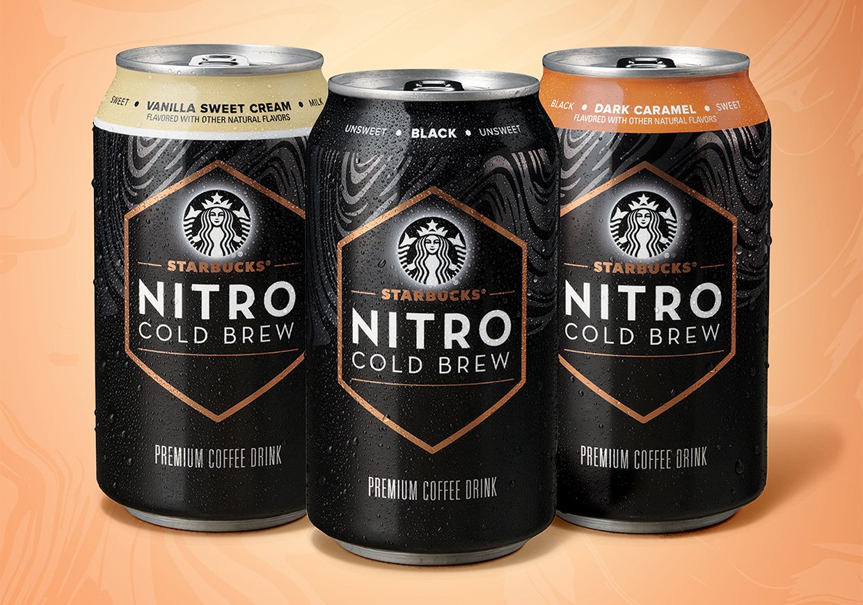 Starbucks Nitro Cold Brew Cans