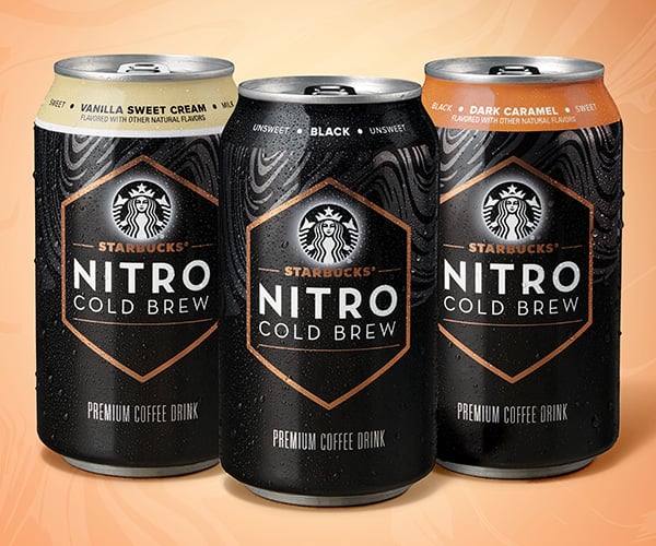 Starbucks Nitro Cold Brew Cans