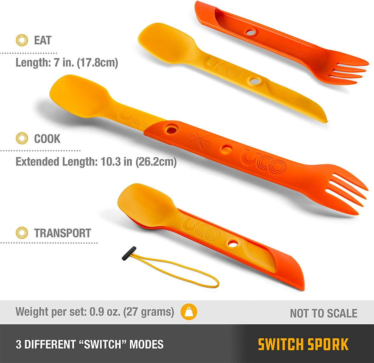 UCO Switch Spork Set
