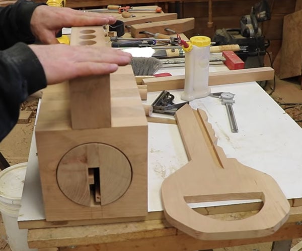 Building a Giant Pin Tumbler Lock