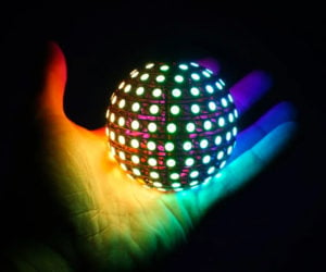 Making an LED Sphere Ornament