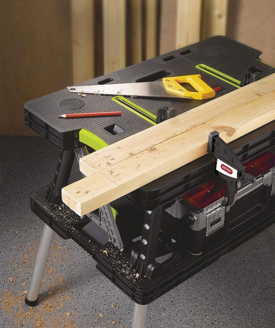Create a Anywhere with the Keter Folding Workbench