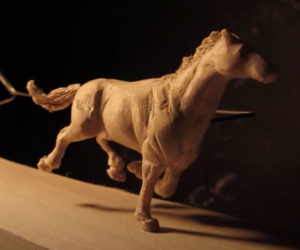 Carved Horse Stop Motion