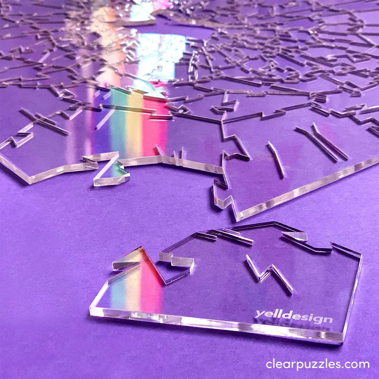 Shattered Glass Jigsaw Puzzle