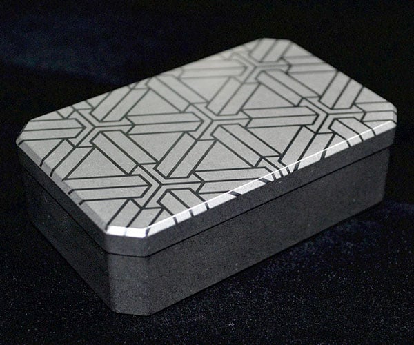 Titanium Match Box