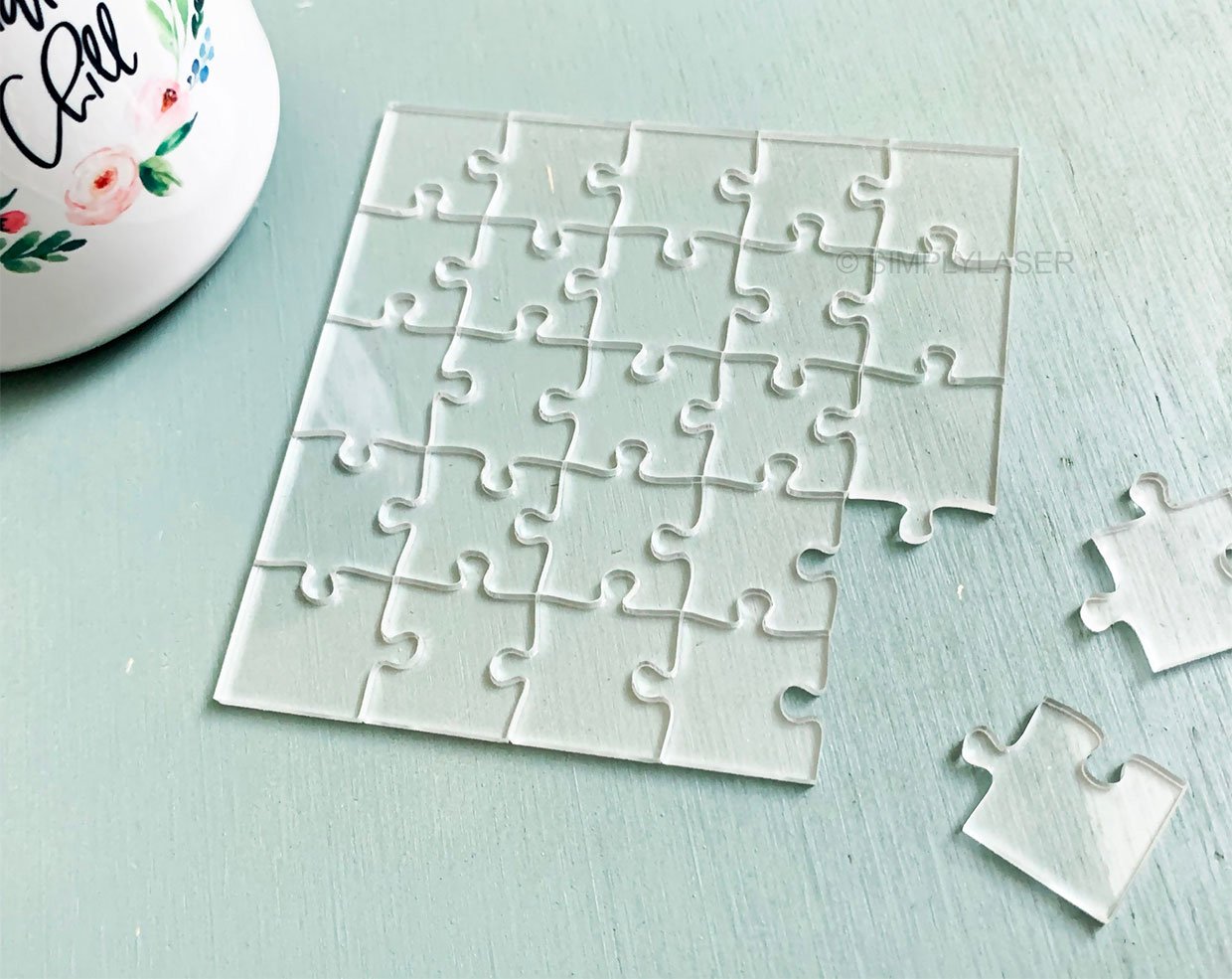 Transparent Jigsaw Puzzles