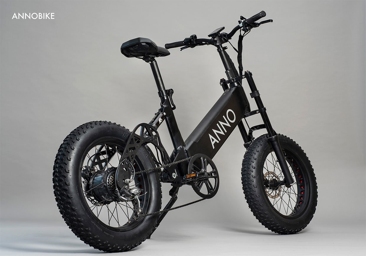 The Annobike A1 is a Fat Tire Urban Electric Bike