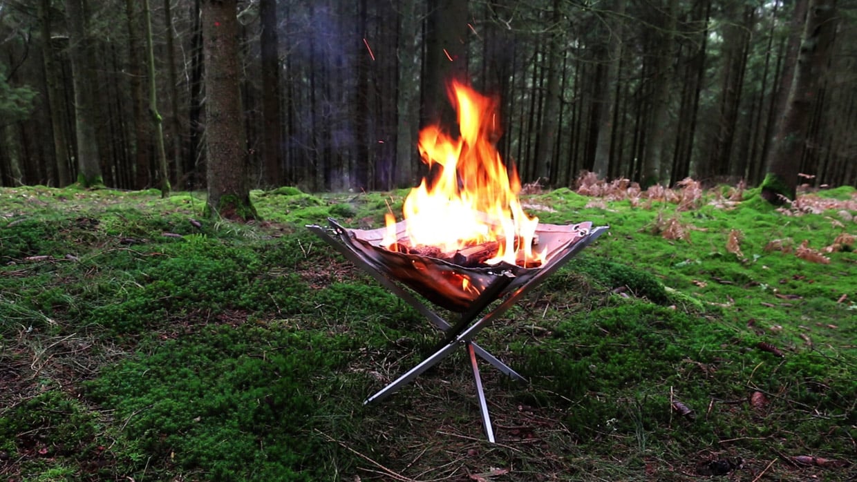 Firekorf Portable Fire Pit/Grill