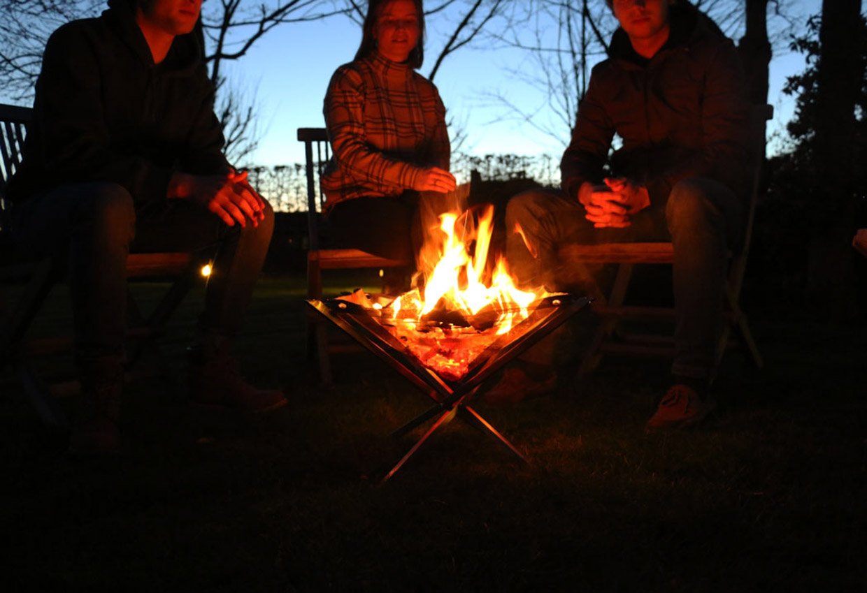 Firekorf Portable Fire Pit/Grill