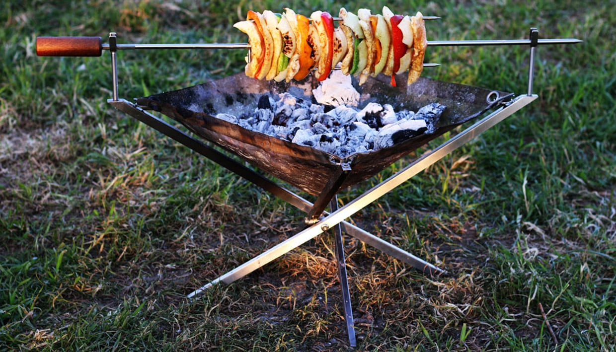 Firekorf Portable Fire Pit/Grill