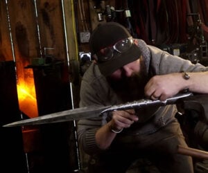 Forging a Viking Spear