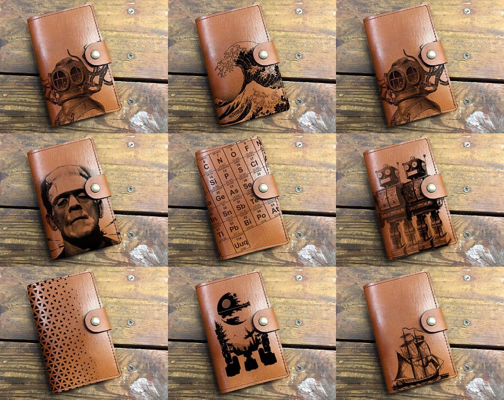 Leather Sketch Journal Covers