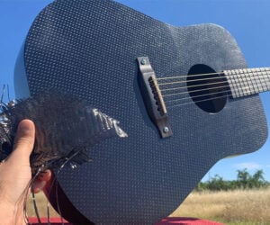 DIY Carbon Fiber Cloth Guitar