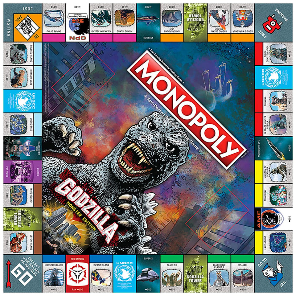 Monopoly Godzilla Monster Edition
