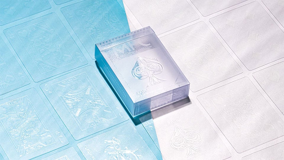 Aqua Deck Invisible Playing Cards