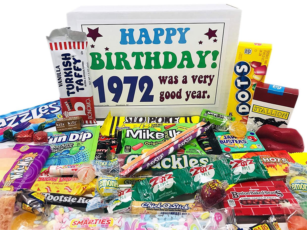 Candy Birthday Gift Boxes
